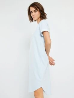 Vestido Tipo Sudadera De Punto 'JDY' - Azul -TrendyModa Ventas vestido tipo sudadera de punto jdy azul zq404 2 frb5