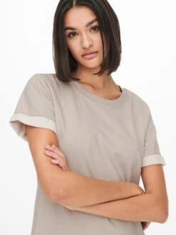 Vestido Tipo Sudadera De Punto 'JDY' - BLANCO -TrendyModa Ventas vestido tipo sudadera de punto jdy blanco zq404 3 frb3