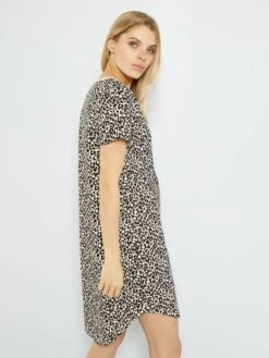 Vestido Tipo Sudadera 'JDY' Estampado - BEIGE -TrendyModa Ventas vestido tipo sudadera jdy estampado beige zq411 1 frb5