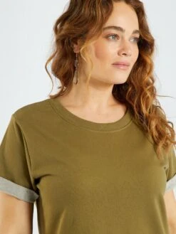 Vestido Tipo Sudadera 'JDY' - KAKI -TrendyModa Ventas vestido tipo sudadera jdy kaki zq427 3 frb4