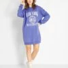 Vestido Tipo Sudadera 'New York University' - PURPURA -TrendyModa Ventas vestido tipo sudadera new york university purpura zo736 1 frb1