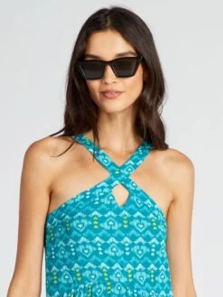 Vestido Vaporoso De Tejido De Crepé - HO_BLUIKAT -TrendyModa Ventas vestido vaporoso de tejido de crepe hobluikat ait89 2 frb3